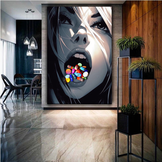 Social media drugs artwork - MEDUSSA SHOP