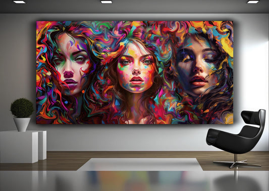 Colors girls art - MEDUSSA SHOP