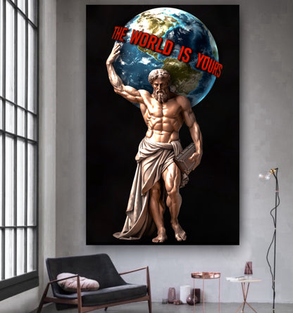Atlas The world is yours artwork