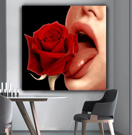 Rose lovers artwork - MEDUSSA SHOP