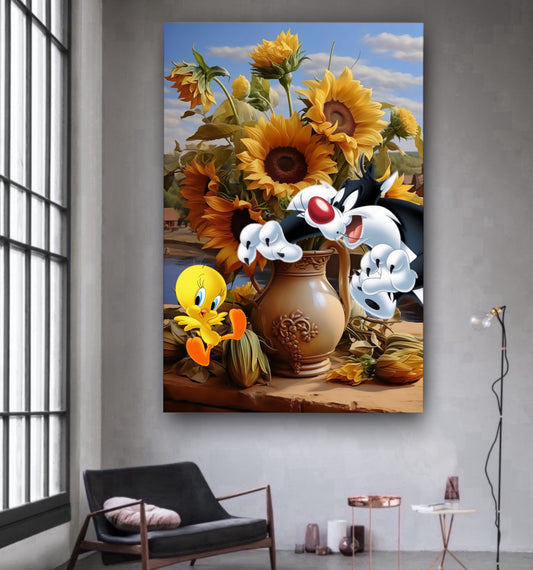 tweety sylvester Modern art
