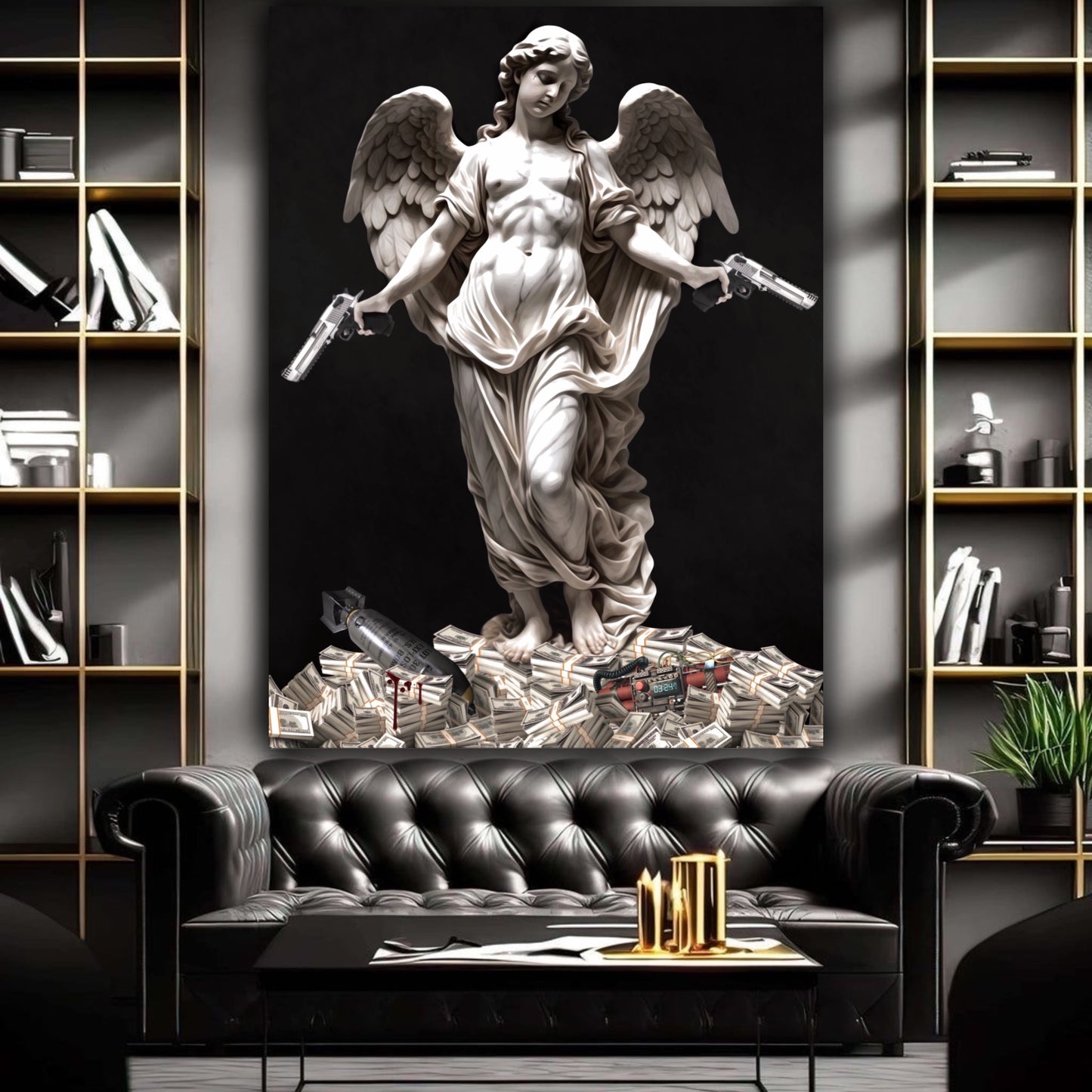 Angel guns mafia artwork - MEDUSSA SHOP