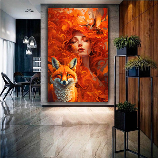 Orange pathos artwork - MEDUSSA SHOP