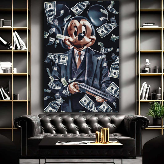 Mickey Mouse mafia artwork - MEDUSSA SHOP