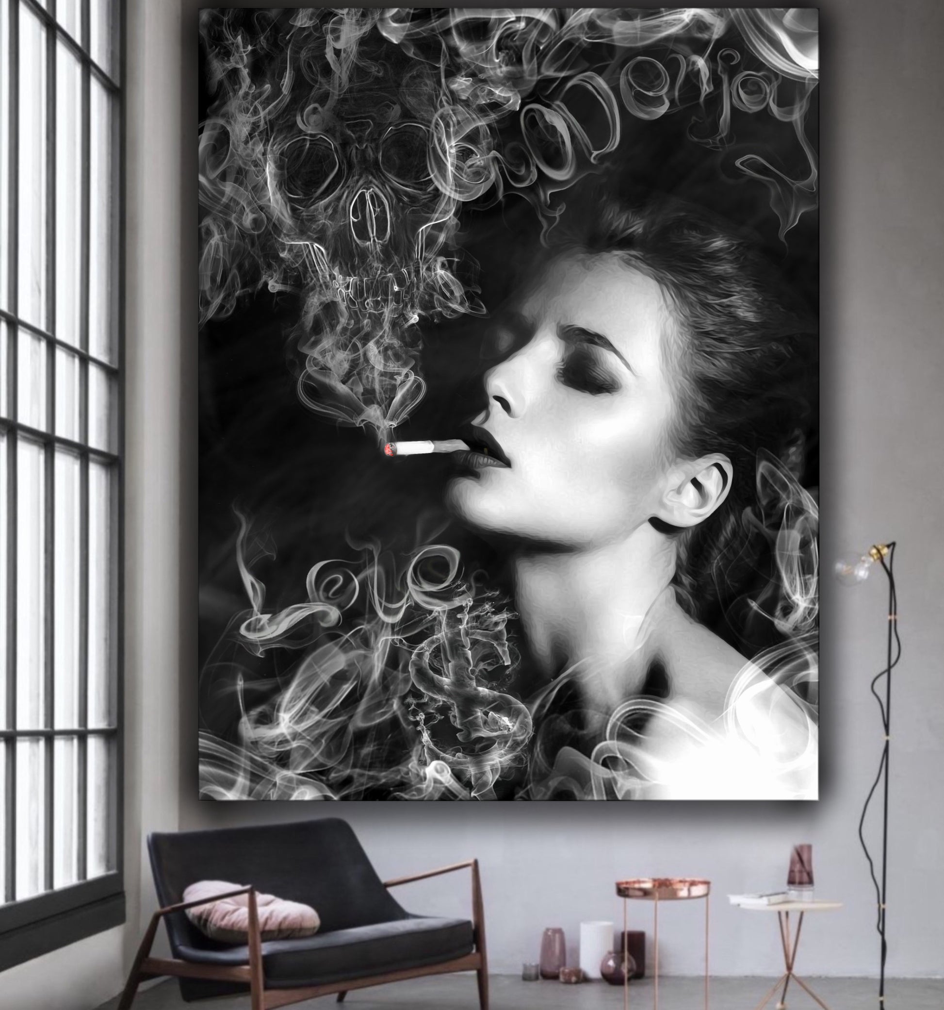 Smokers lovers artwork - MEDUSSA SHOP