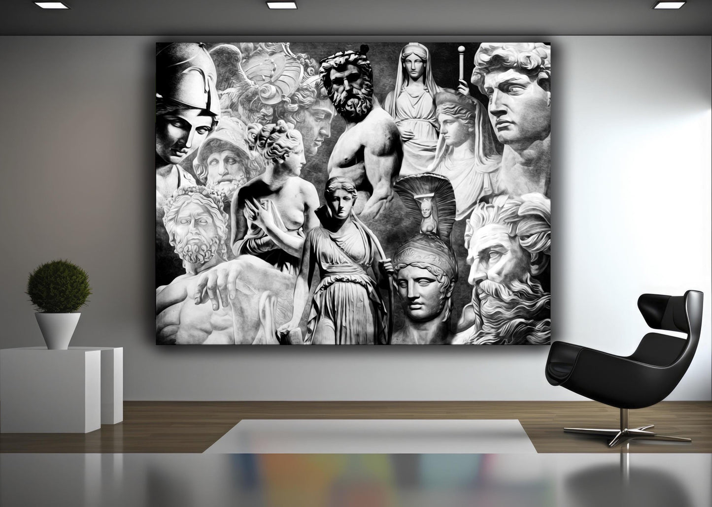 12 Gods of Olympus modern art - MEDUSSA SHOP