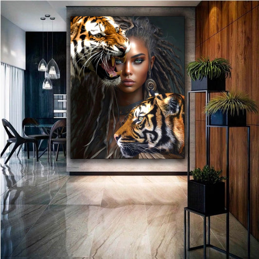 Exotic woman tigers - MEDUSSA SHOP