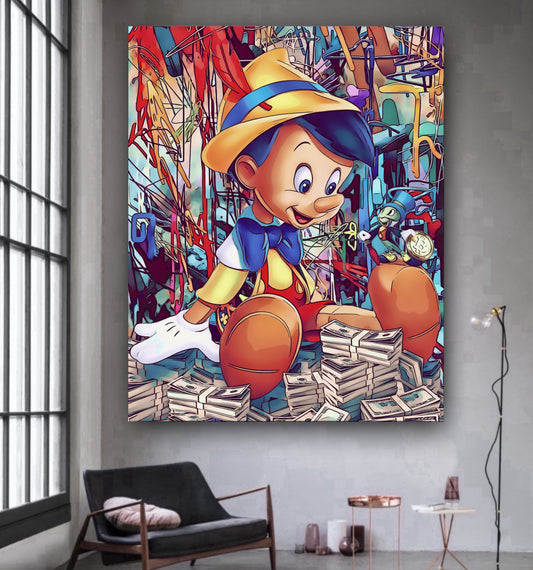 Pinocchio modern artwork