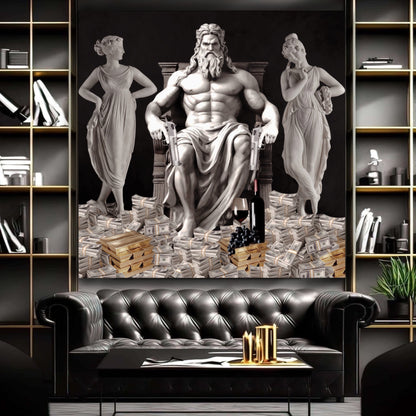 Zeus muses mafia artwork - MEDUSSA SHOP