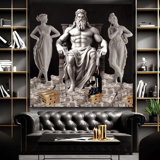 Zeus muses mafia artwork - MEDUSSA SHOP