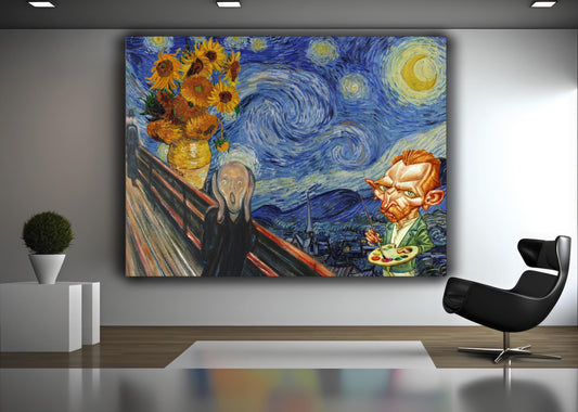 Van Gogh modern art - MEDUSSA SHOP