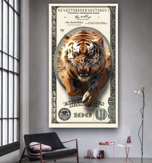 Tiger 100 dollars