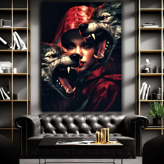 little red riding hood Agree wolfs - MEDUSSA SHOP