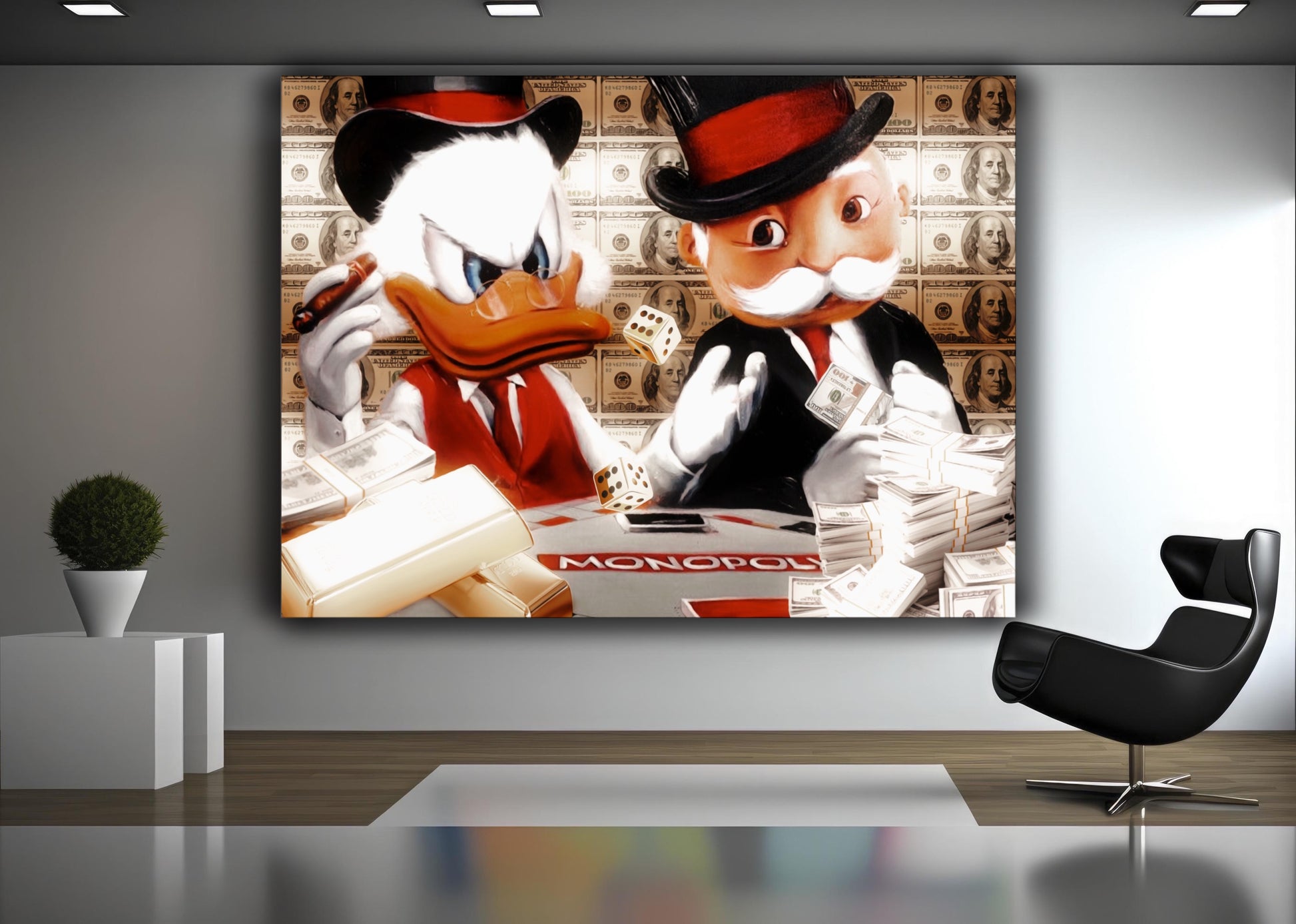 skroutz Monopoly artwork - MEDUSSA SHOP
