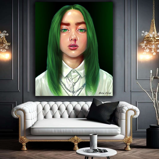 Billie Eilish artwork - MEDUSSA SHOP
