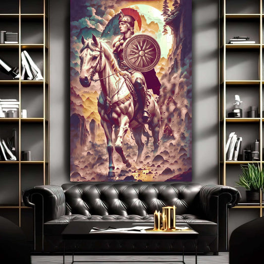Alexander the great artwork - MEDUSSA SHOP