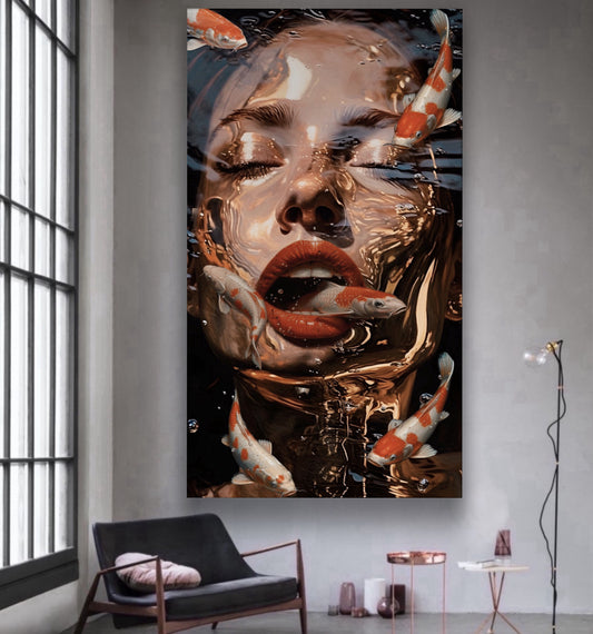 Modern felling artwork