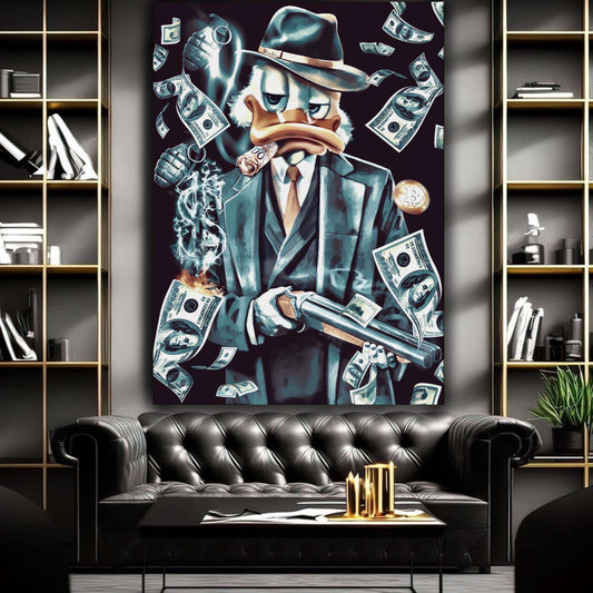 Scrooge Mcduck mafia artwork - MEDUSSA SHOP