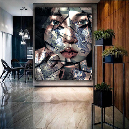 China girl broken artwork - MEDUSSA SHOP