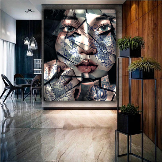 China girl broken artwork - MEDUSSA SHOP