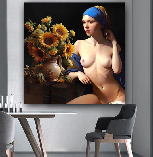 Girl with a Pearl Earring modern artwork